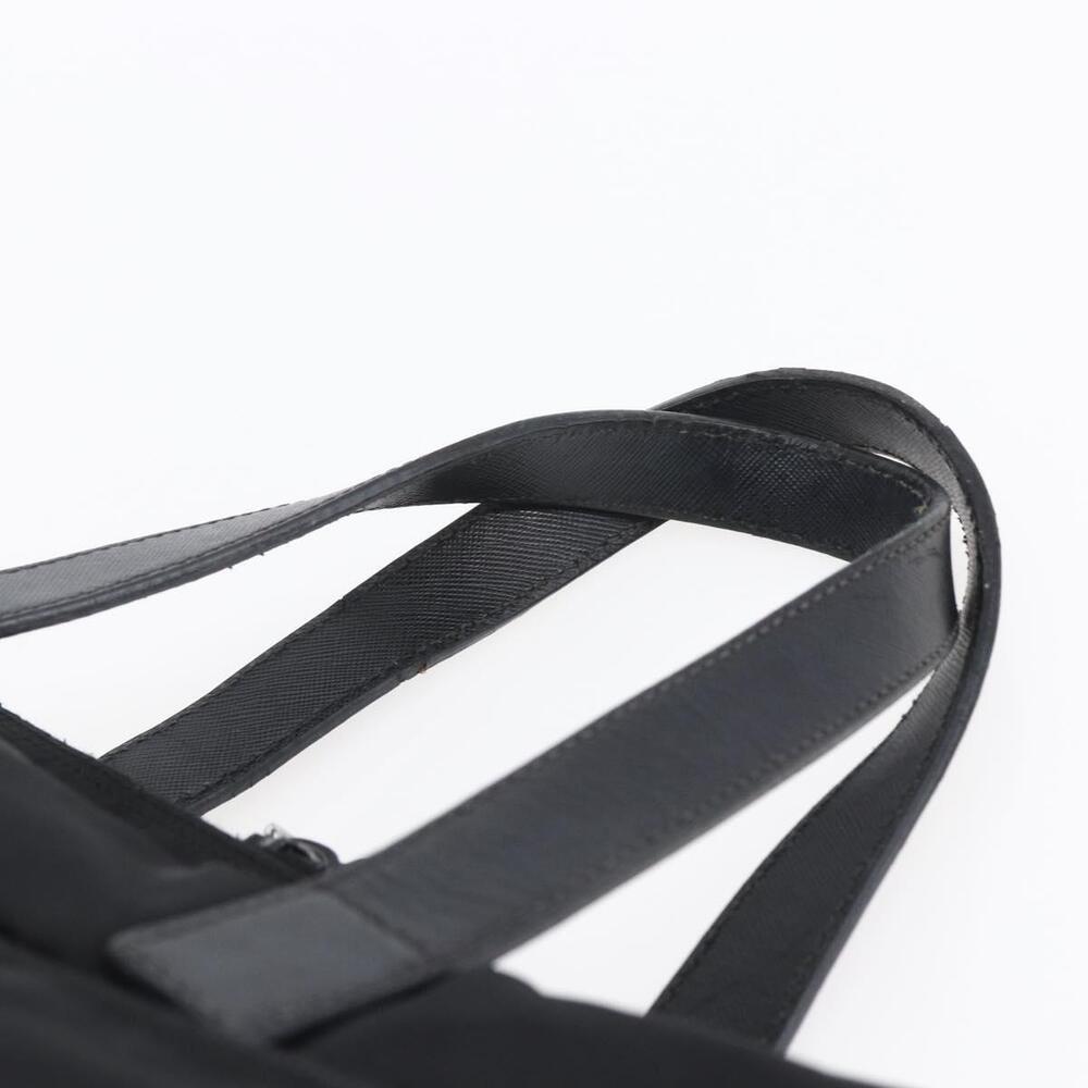 PRADA Business Bag Nylon Black Silver Auth ka390 - Picture 8 of 16